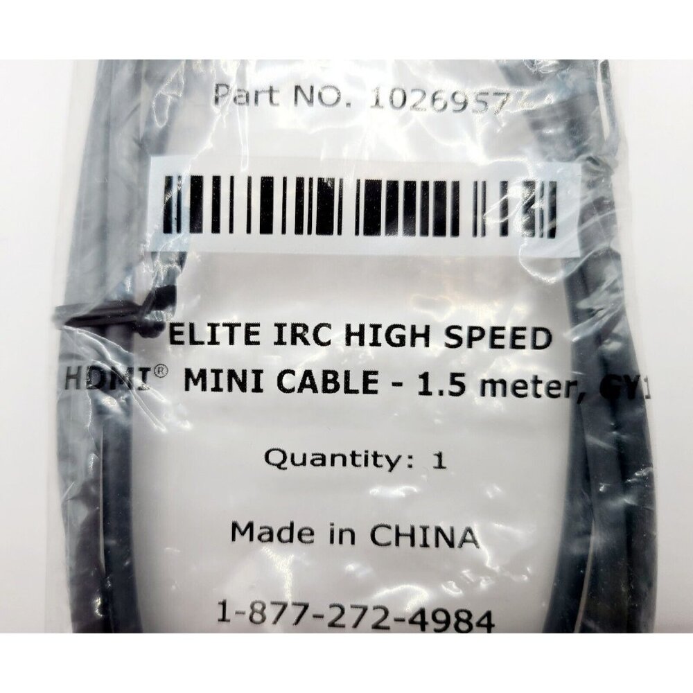 HDMI Cable, Amphenol Broadband Solutions Part No. 1026957 1.5 meter Elite IRC